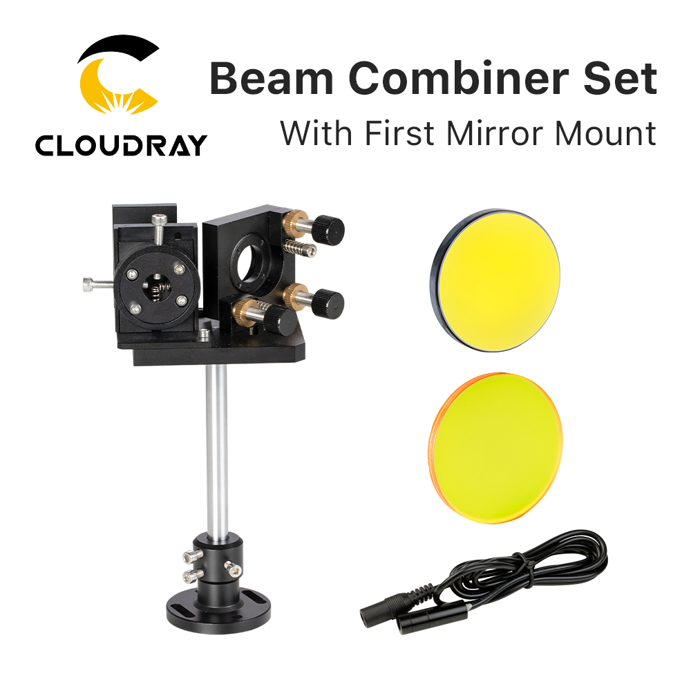 Co2 Laser Mirror - Cloudray Beam Combiner Set 25mm Laser