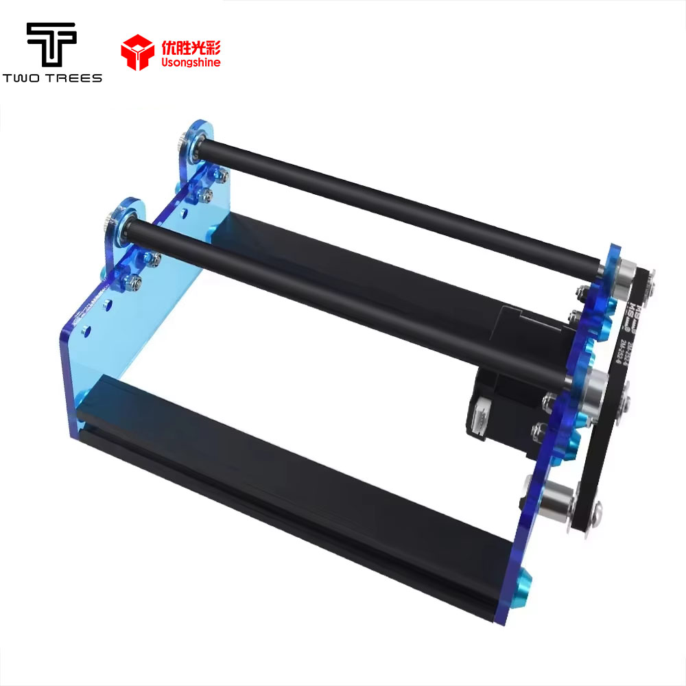 Rotary Axis Laser Engraver - TwoTrees Laser Engraver Rotary Roller Y-Axis