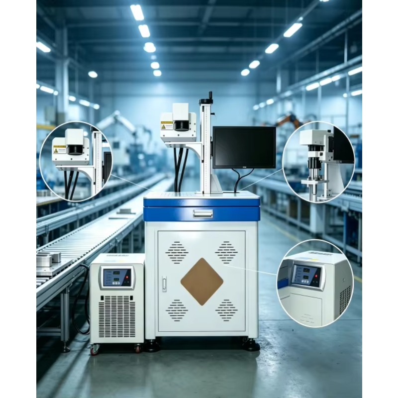 Industrial Laser Marking Systems - Laser All-in-One Cabinet UV Laser Marker