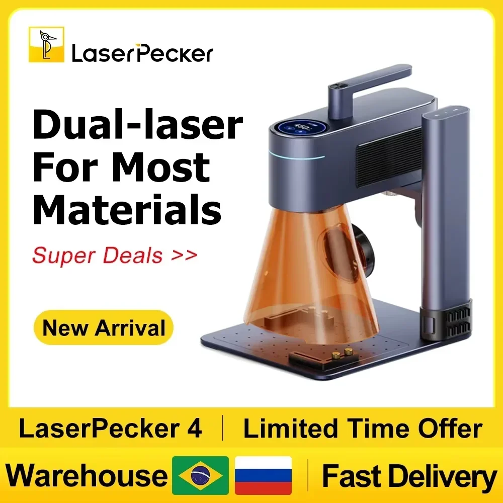 Laser Marking Machine - LASERPECKER 4 LP4 Laser Engraving Machine
