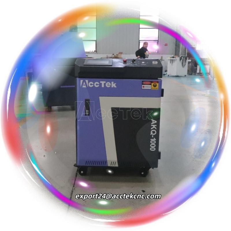 Industrial Laser Rust Removal Machine - Powerful 1000w Pulsed Laser Cleaning Machine