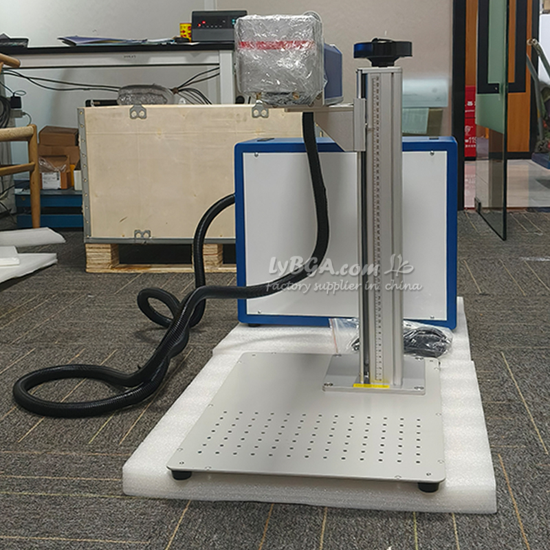 Rotary Axis Laser Engraver - 50W Fiber Laser 30W Metal Marking