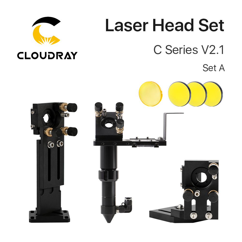 Co2 Laser Mirror - Cloudray CO2 Laser Head Set Dia.18mm