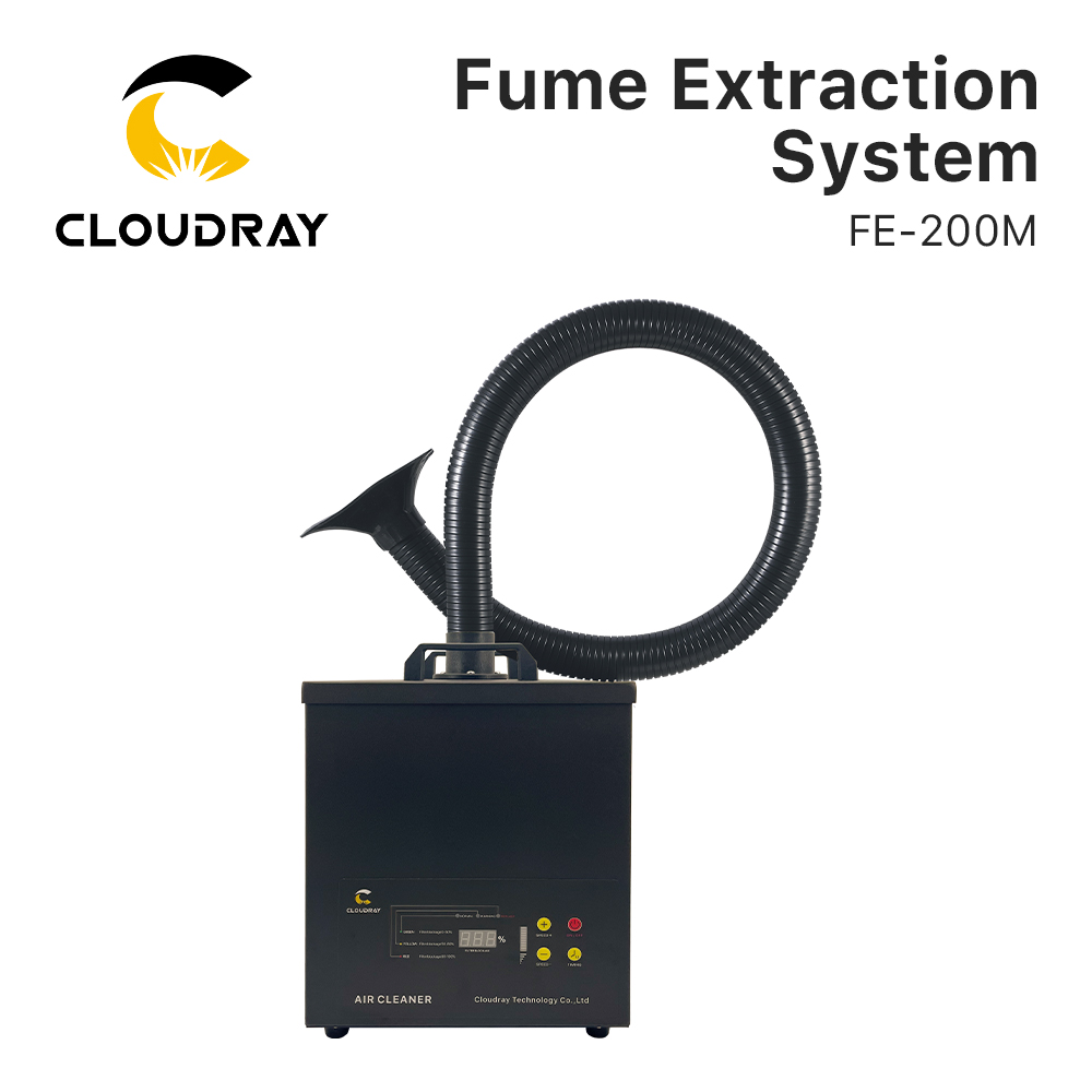 Laser Marking Machine - Cloudray Fume Extraction System FE-200M For