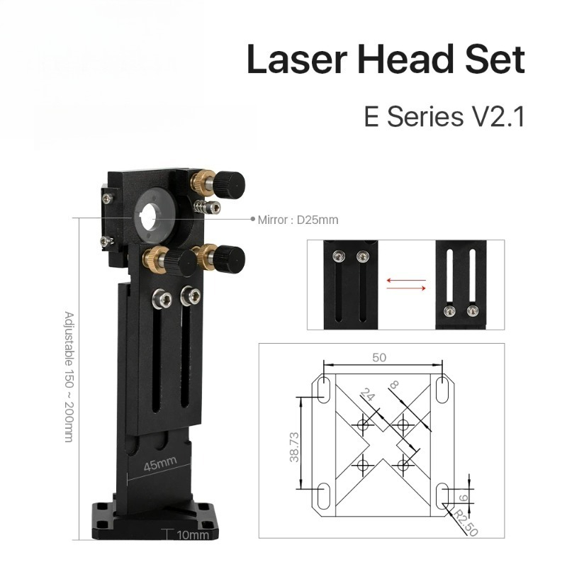Cloudray E Series CO2 Head Set - Co2 Laser Mirror 评论和价格