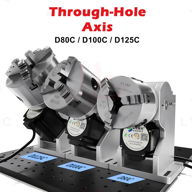3Claws Through Hole Rotary Axi - Rotary Axis Laser Engraver 评论和价格