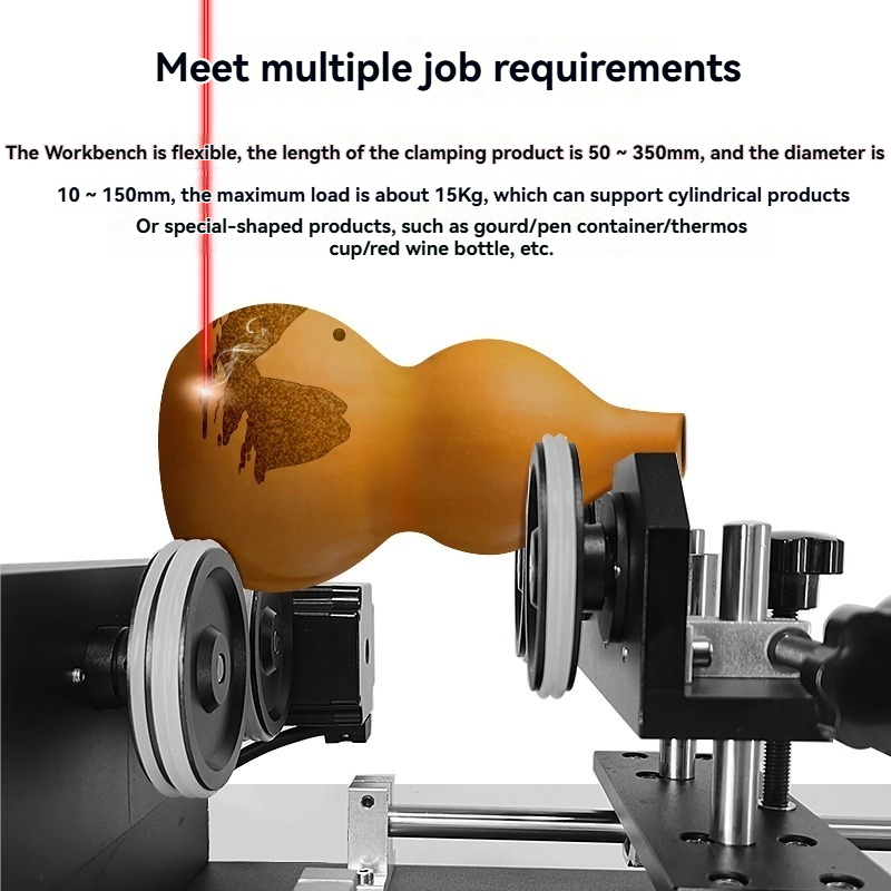 CNC Laser Engraver Rotary Axis - Rotary Axis Laser Engraver 评论和价格