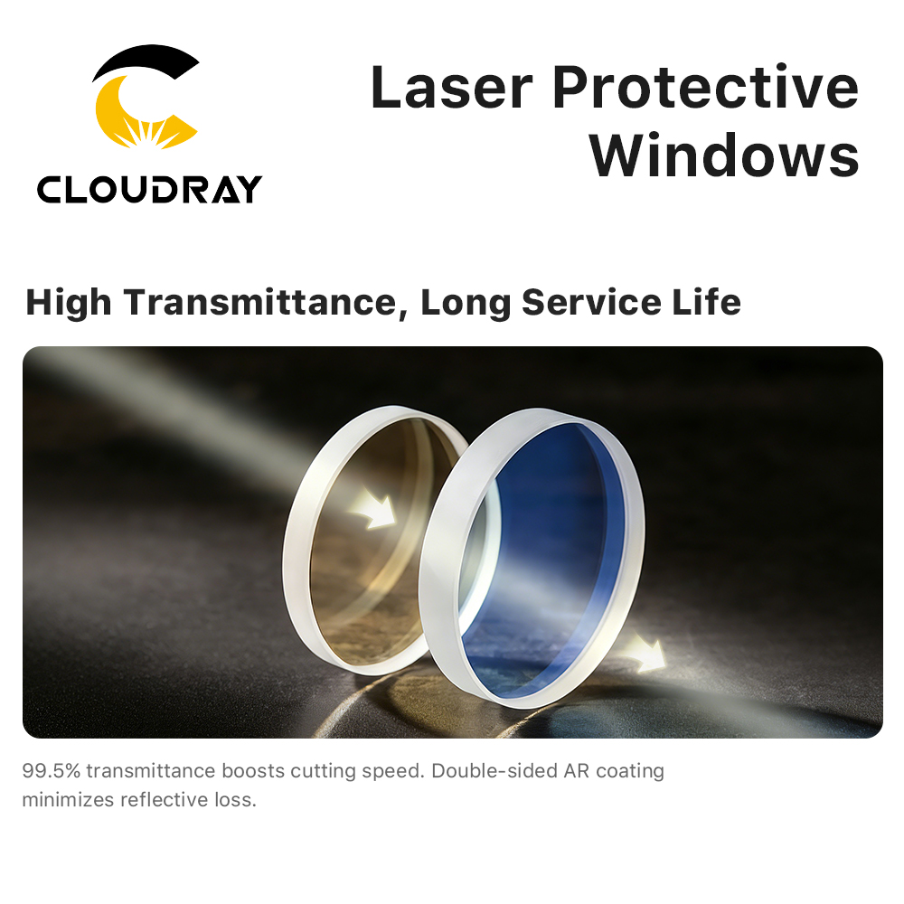 Cloudray 10PCS Protective Wind - Co2 Laser Mirror 评论和价格