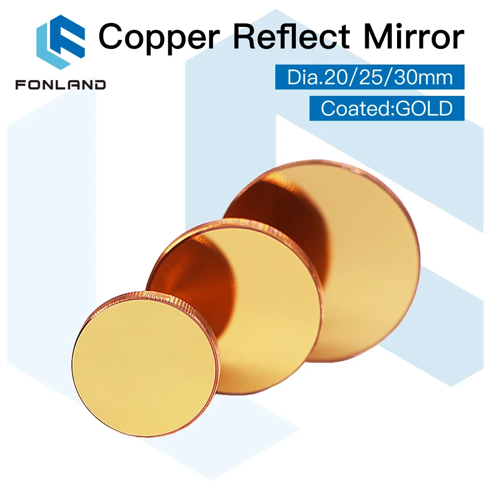 3pcs Fonland Copper Reflect Mi - Co2 Laser Mirror 评论和价格