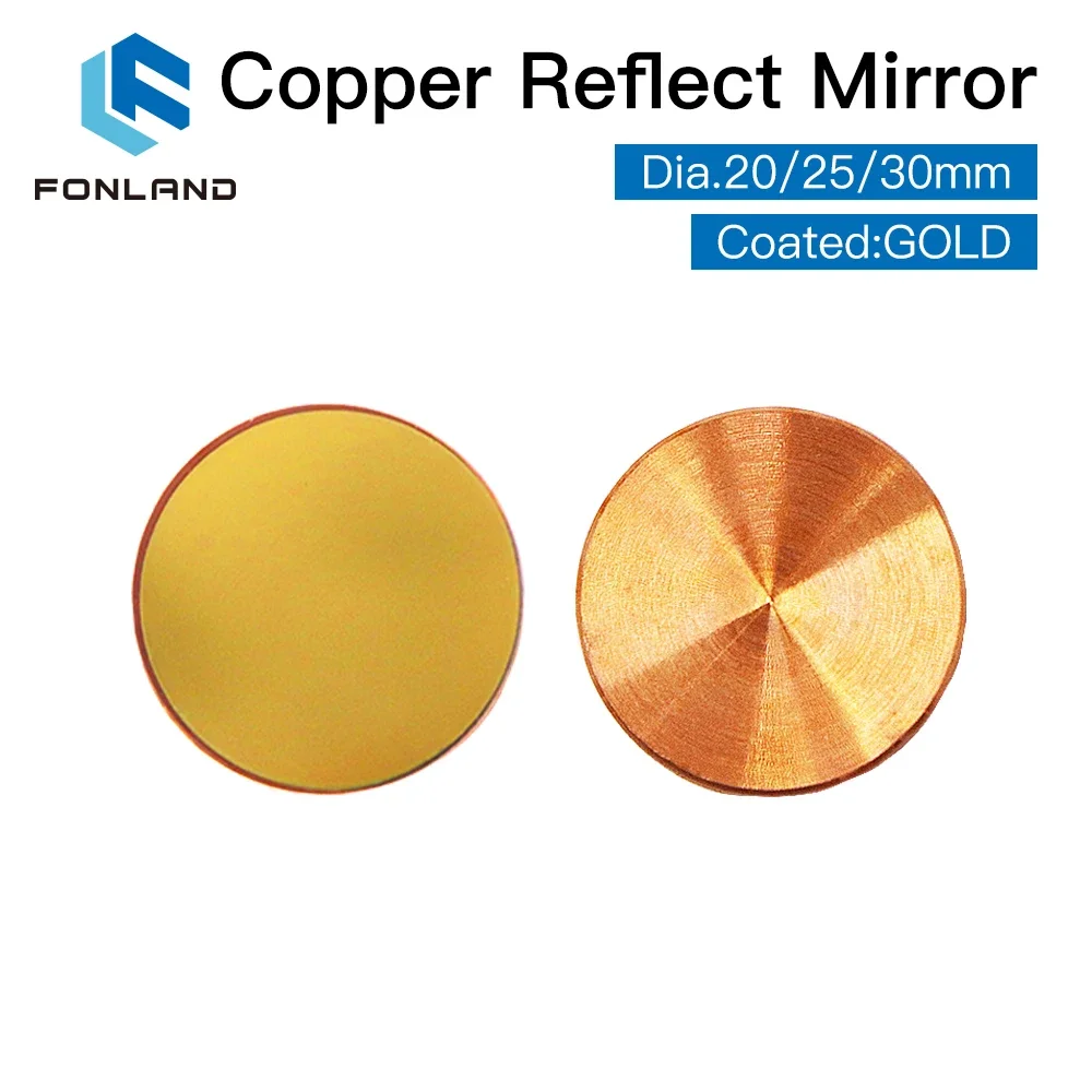 3pcs Fonland Copper Reflect Mi - Co2 Laser Mirror 评论和价格