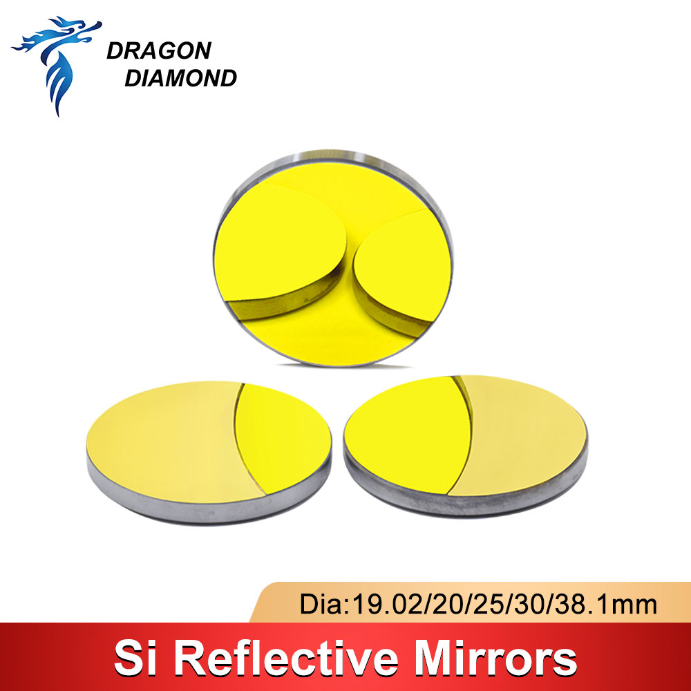 DRAGON DIAMOND 3pcs Silicon CO - Co2 Laser Mirror 评论和价格