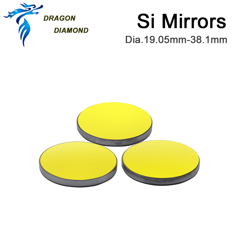 DRAGON DIAMOND 3pcs Silicon CO - Co2 Laser Mirror 评论和价格