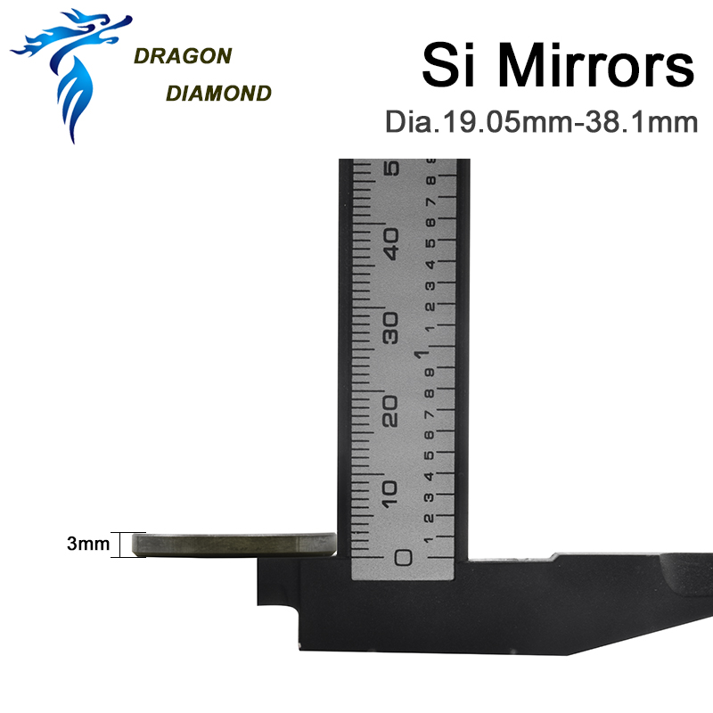 DRAGON DIAMOND 3pcs Silicon CO - Co2 Laser Mirror 评论和价格