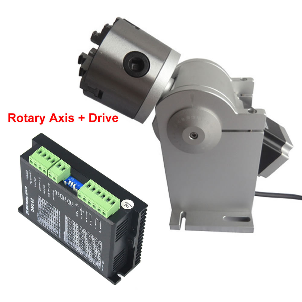 3 Claws Rotary Axis 80mm Chuck - Rotary Axis Laser Engraver 评论和价格