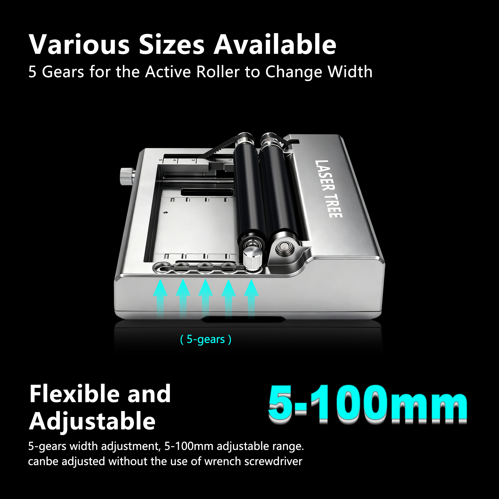 Laser Tree Laser Rotary Roller - Rotary Axis Laser Engraver 评论和价格
