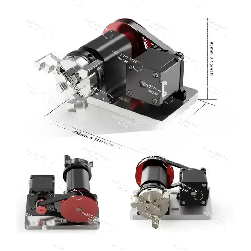 CNC 4th Axis Set  for TTC450 C - Rotary Axis Laser Engraver 评论和价格